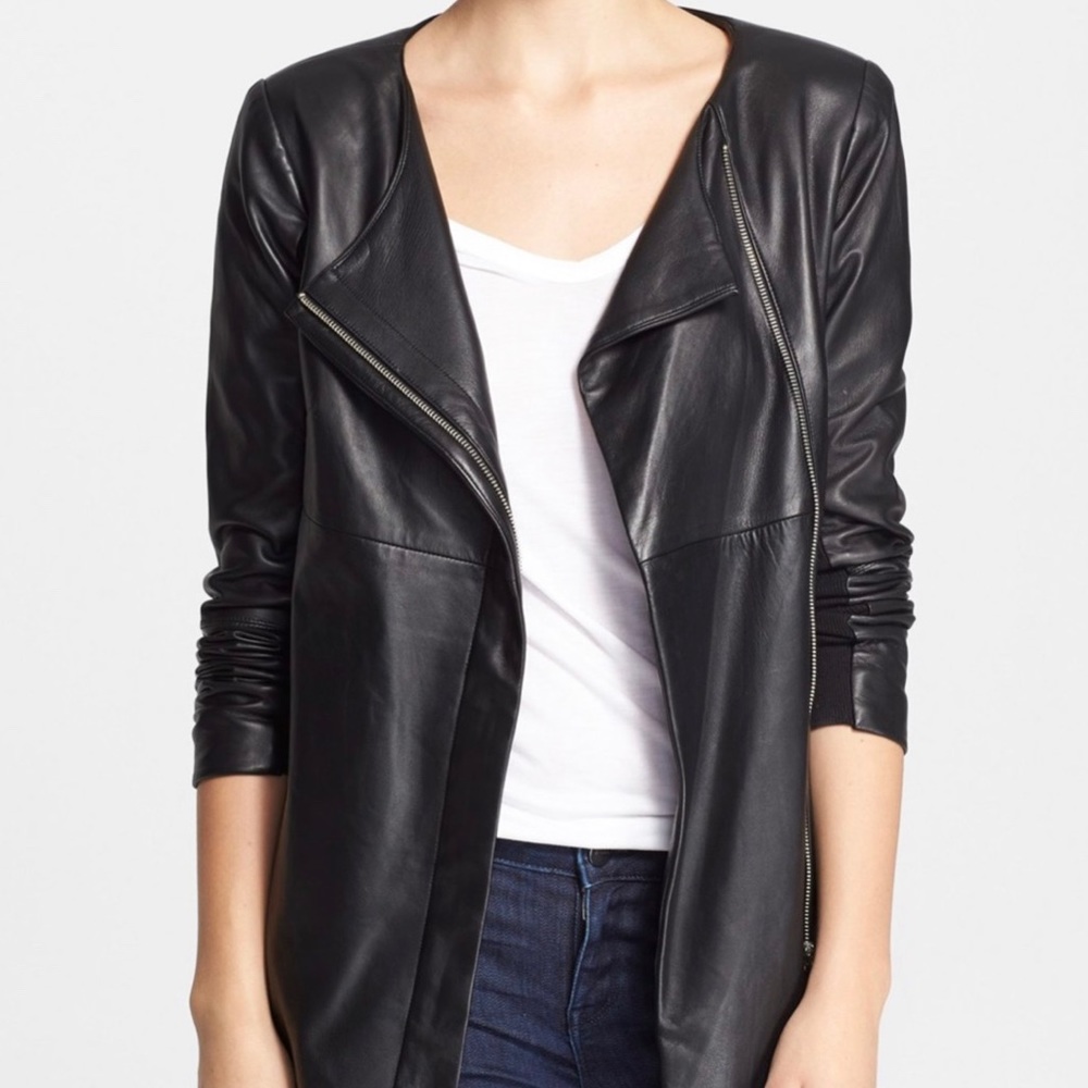 Veda leather jacket “Robinson”. Used